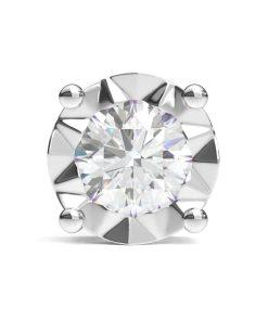 จี้เพชรแท้ Lab Grown Diamond เม็ดเดี่ยว 30 ตังค์ ทรงอิลูชั่น (1P1)