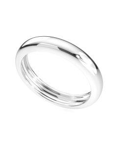 แหวน ผู้ชาย ทรงเกลี้ยง โค้งมน ปลอกมีด (1RG71)