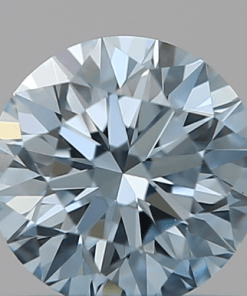 เพชรแท้ Lab Grown Diamond 0.40 กะรัต น้ำ BLUE เกรด VS1 EX EX EX N พร้อมเซอร์ IGI (1CER528)