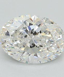 เพชรแท้ Lab Grown Diamond 2.09 กะรัต น้ำ 98 เกรด VS2 EX EX N พร้อมเซอร์ IGI (1CER1202)