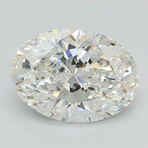 เพชรแท้ Lab Grown Diamond 2.09 กะรัต น้ำ 98 เกรด VS2 EX EX N พร้อมเซอร์ IGI (1CER1202)