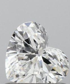 เพชรแท้ Lab Grown Diamond 0.52 กะรัต น้ำ 100 เกรด VVS2 EX EX N พร้อมเซอร์ IGI (1CER1187)