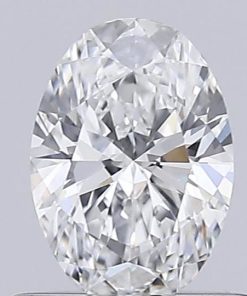 เพชรแท้ Lab Grown Diamond 0.56 กะรัต น้ำ 100 เกรด VVS2 EX EX N พร้อมเซอร์ IGI (1CER1352)