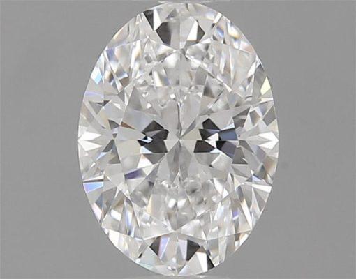 เพชรแท้ Lab Grown Diamond 0.53 กะรัต น้ำ 100 เกรด VVS2 EX EX N พร้อมเซอร์ IGI (1CER1350)