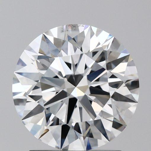 เพชรแท้ Lab Grown Diamond 2.01 กะรัต น้ำ 98 เกรด VS2 EX EX EX N พร้อมเซอร์ IGI (1CER573)
