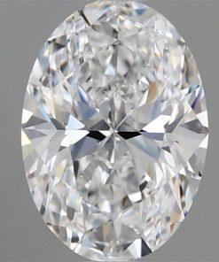 เพชรแท้ Lab Grown Diamond 1.00 กะรัต น้ำ 100 เกรด VVS2 EX EX N พร้อมเซอร์ IGI (1CER1485)