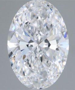 เพชรแท้ Lab Grown Diamond 1.00 กะรัต น้ำ 100 เกรด VVS2 EX EX N พร้อมเซอร์ IGI (1CER1489)