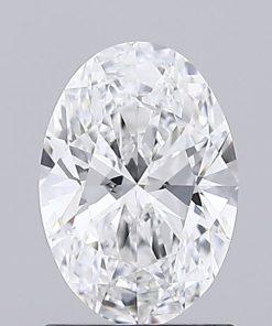 เพชรแท้ Lab Grown Diamond 1.00 กะรัต น้ำ 100 เกรด VVS2 EX EX N พร้อมเซอร์ IGI (1CER1490)