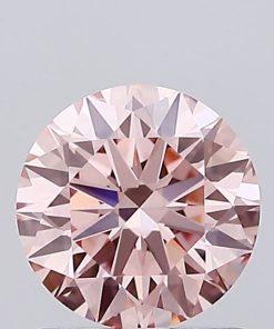 เพชรแท้ Lab Grown Diamond 1.02 กะรัต น้ำ PINK เกรด VS1 EX EX EX ST พร้อมเซอร์ IGI (1CER1584)
