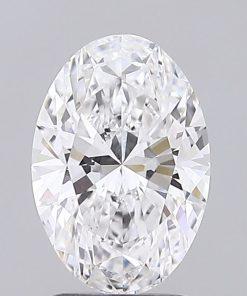 เพชรแท้ Lab Grown Diamond 1.01 กะรัต น้ำ 100 เกรด VVS1 EX EX N พร้อมเซอร์ IGI (1CER1750)