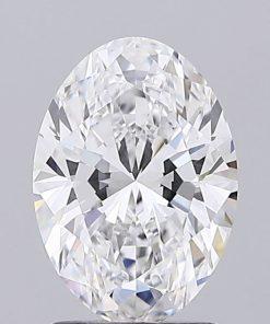 เพชรแท้ Lab Grown Diamond 1.01 กะรัต น้ำ 100 เกรด VVS1 EX EX N พร้อมเซอร์ IGI (1CER1752)