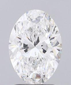 เพชรแท้ Lab Grown Diamond 1.09 กะรัต น้ำ 98 เกรด VS2 EX EX N พร้อมเซอร์ IGI (1CER1747)