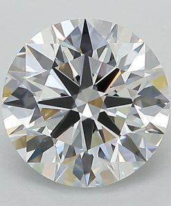 เพชรแท้ Lab Grown Diamond 1.59 กะรัต น้ำ 100 เกรด VVS2 EX EX EX N พร้อมเซอร์ GIA (1CER1764)