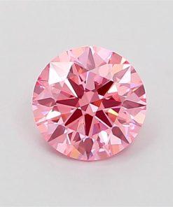เพชรแท้ Lab Grown Diamond 0.54 กะรัต น้ำ PINK เกรด VVS2 ID VG EX SL พร้อมเซอร์ IGI (1CER1863)