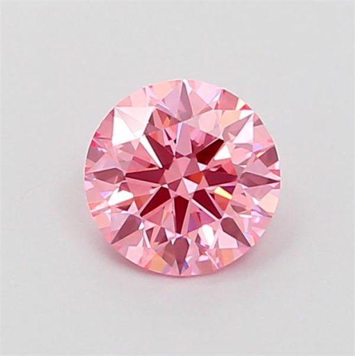 เพชรแท้ Lab Grown Diamond 0.54 กะรัต น้ำ PINK เกรด VVS2 ID VG EX SL พร้อมเซอร์ IGI (1CER1863)