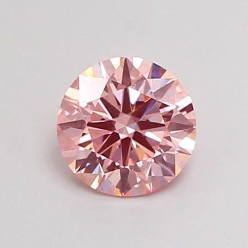 เพชรแท้ Lab Grown Diamond 1.03 กะรัต น้ำ PINK เกรด VVS2 EX VG EX SL พร้อมเซอร์ IGI (1CER1862)