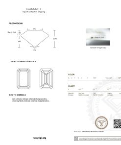 เพชรแท้ Lab Grown Diamond 2.02 กะรัต น้ำ 100 เกรด VS1 EX EX N พร้อมเซอร์ IGI (1CER1784N)
