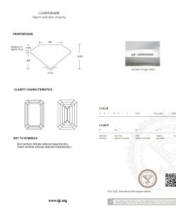 เพชรแท้ Lab Grown Diamond 1.51 กะรัต น้ำ 99 เกรด VVS2 EX EX N พร้อมเซอร์ IGI (1CER1789N)