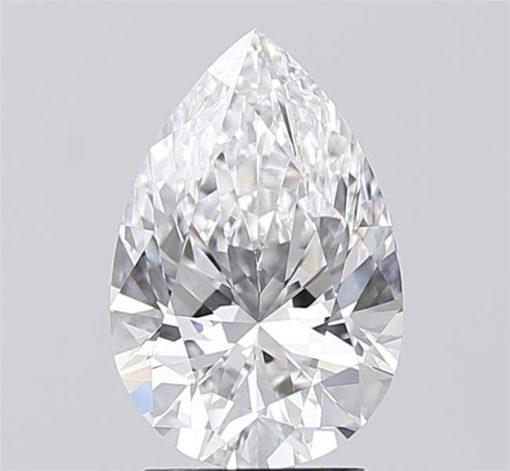 เพชรแท้ Lab Grown Diamond 2.04 กะรัต น้ำ 100 เกรด VVS2 EX EX N พร้อมเซอร์ IGI (1CER1888)