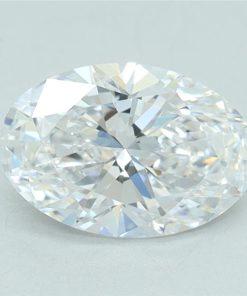 เพชรแท้ Lab Grown Diamond 1.00 กะรัต น้ำ 100 เกรด VVS2 EX EX N พร้อมเซอร์ IGI (1CER1995)