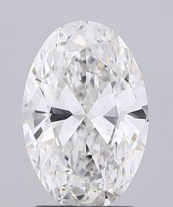 เพชรแท้ Lab Grown Diamond 2.00 กะรัต น้ำ 98 เกรด VS2 EX EX N พร้อมเซอร์ IGI (1CER1982)