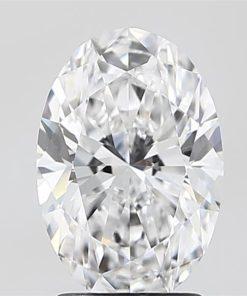 เพชรแท้ Lab Grown Diamond 2.04 กะรัต น้ำ 100 เกรด VVS2 EX EX N พร้อมเซอร์ IGI (1CER1966)