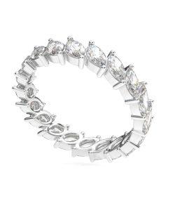 แหวนเพชรแท้ Lab Grown Diamond ผู้หญิง เพชรรอบนิ้ว 10 ตังค์ มาคี Eternity (1RG119)