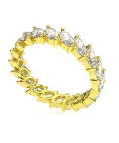 แหวนเพชรแท้ Lab Grown Diamond ผู้หญิง เพชรรอบนิ้ว 10 ตังค์ มาคี Eternity (1RG119)