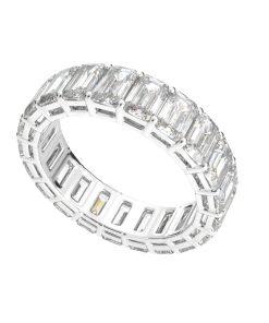 แหวนเพชรแท้ Lab Grown Diamond ผู้หญิง เพชรรอบนิ้ว 30 ตังค์ เอเมอรอล Eternity (1RG130)