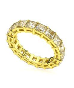 แหวนเพชรแท้ Lab Grown Diamond ผู้หญิง เพชรรอบนิ้ว 30 ตังค์ ปริ๊นเซส Eternity (1RG138)