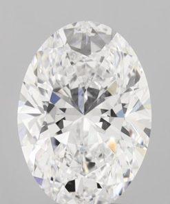 เพชรแท้ Lab Grown Diamond 2.02 กะรัต น้ำ 100 เกรด VVS2 EX EX N พร้อมเซอร์ IGI (1CER2047)