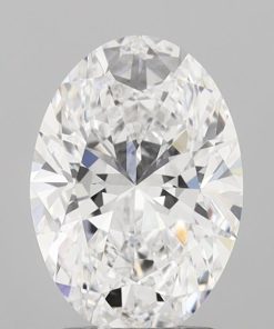 เพชรแท้ Lab Grown Diamond 2.01 กะรัต น้ำ 100 เกรด VVS2 EX EX N พร้อมเซอร์ IGI (1CER2071)