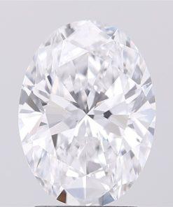 เพชรแท้ Lab Grown Diamond 1.01 กะรัต น้ำ 100 เกรด VVS2 EX EX N พร้อมเซอร์ IGI (1CER2073)