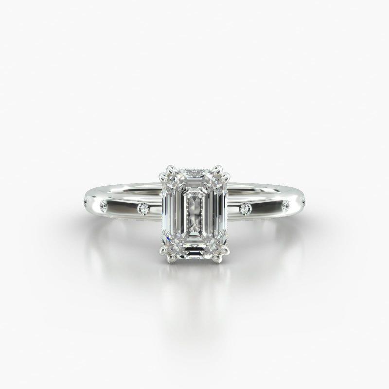 EMERALD OR RADIANT GYPSY VINTAGE BASKET - A