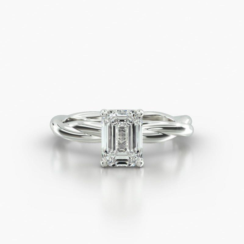 EMERALD OR RADIANT TWIST CLASSIC BASKET - A