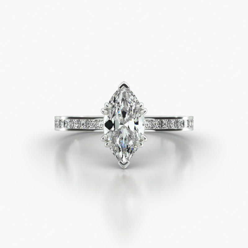 MARQUISE CHANNEL VINTAGE BASKET - A