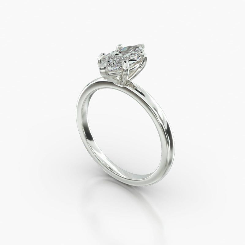 MARQUISE SOLITAIRE CLASSIC BASKET - B