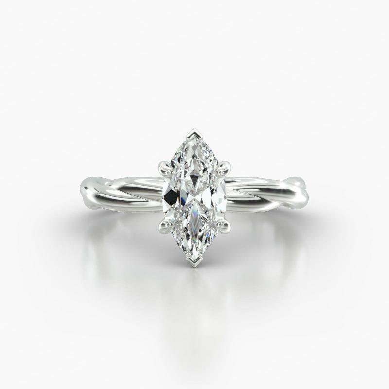 MARQUISE TWIST CLASSIC BASKET - A