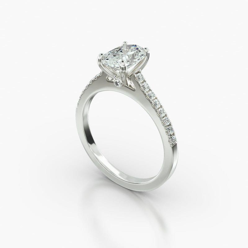 OVAL CATHEDRAL SURPRISE DIAMOND - B
