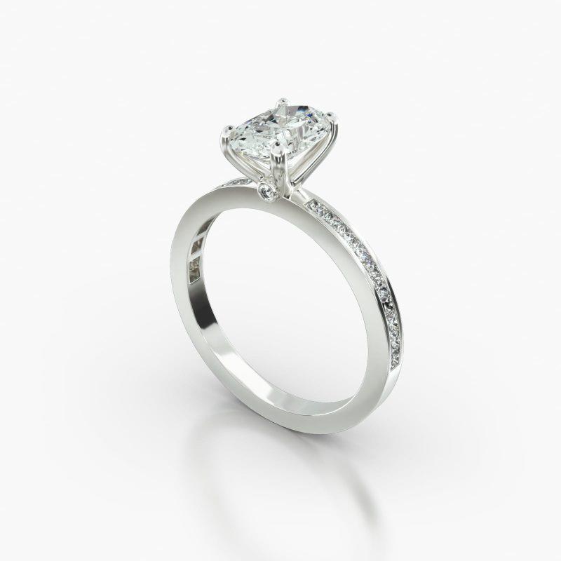 OVAL CHANNEL SURPRISE DIAMOND - B