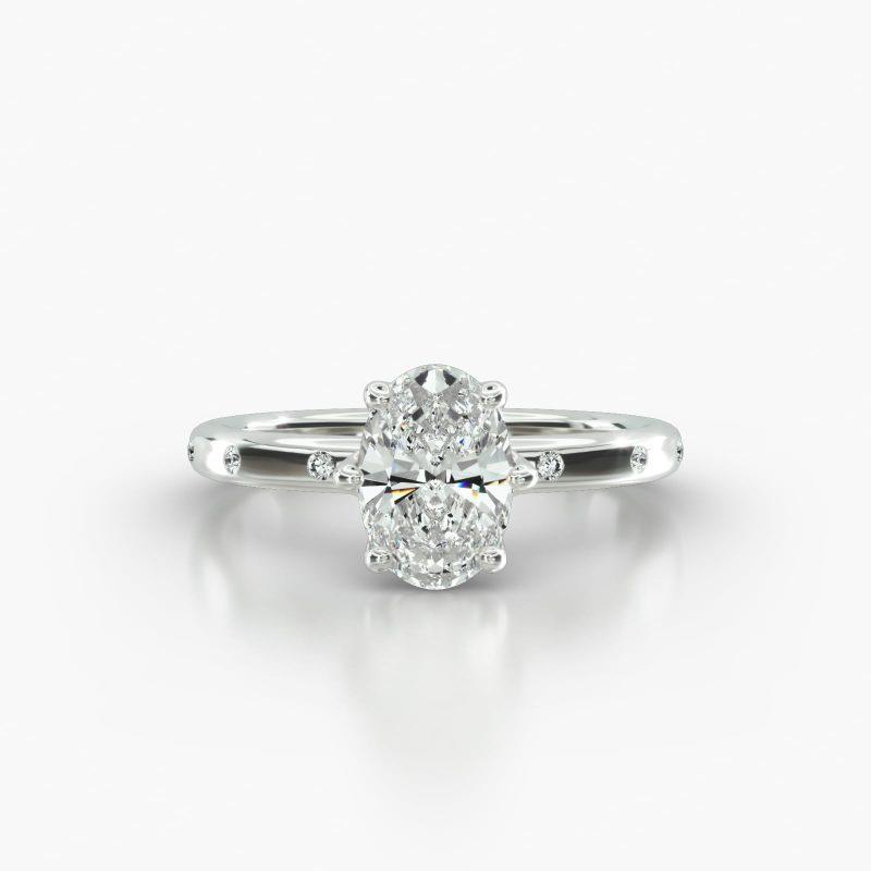 OVAL GYPSY SIX TULIP BASKET - A