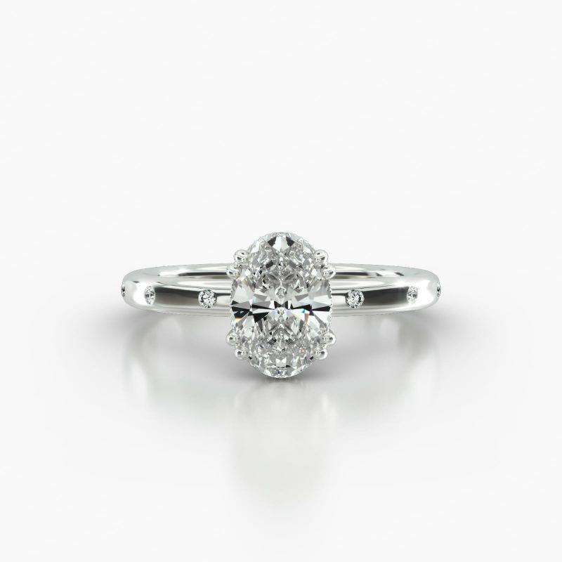 OVAL GYPSY VINTAGE BASKET - A