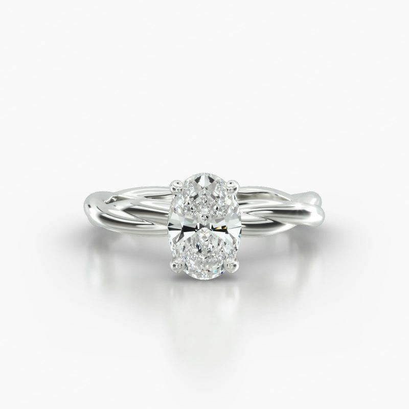 OVAL TWIST SURPRISE DIAMOND - A