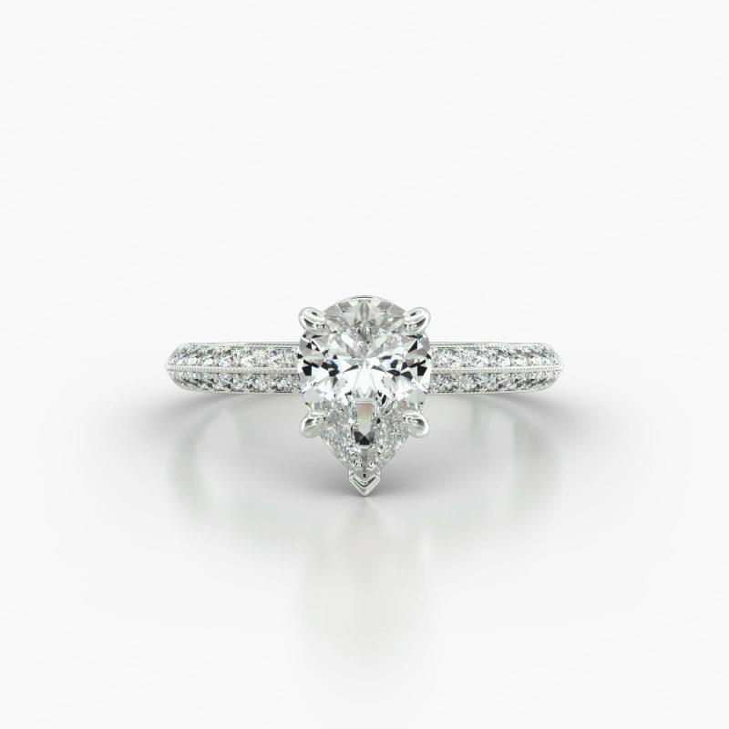 PEAR KNIFE PAVE CLASSIC BASKET - A