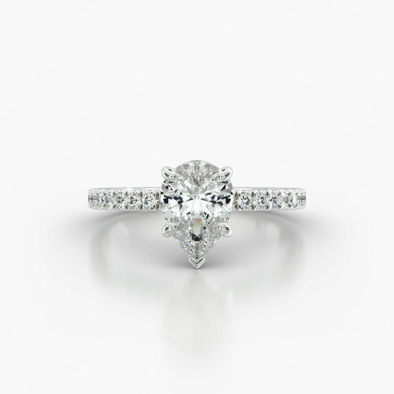 PEAR MACRO PAVE CLASSIC BASKET - A