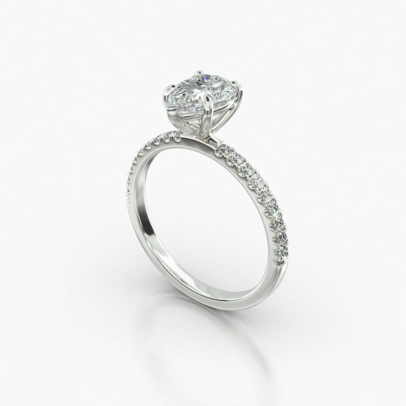 PEAR MACRO PAVE CLASSIC BASKET - B