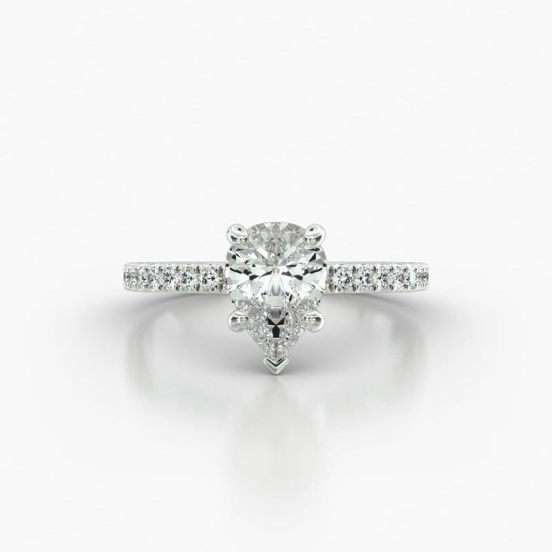 PEAR MACRO PAVE CLASSIC PAVE BASKET - A