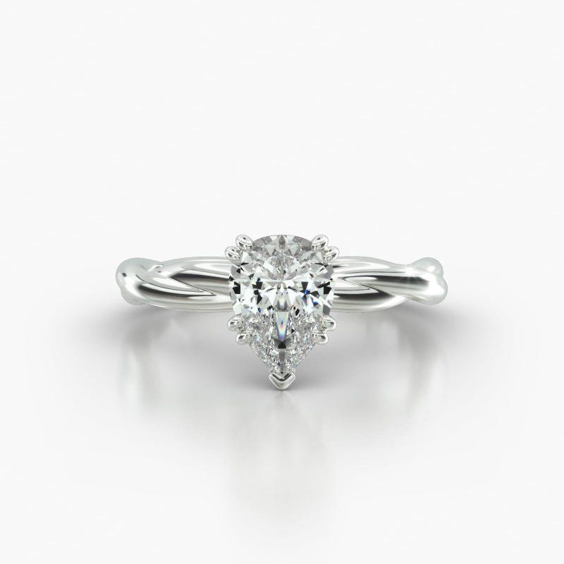 PEAR TWIST VINTAGE BASKET - A