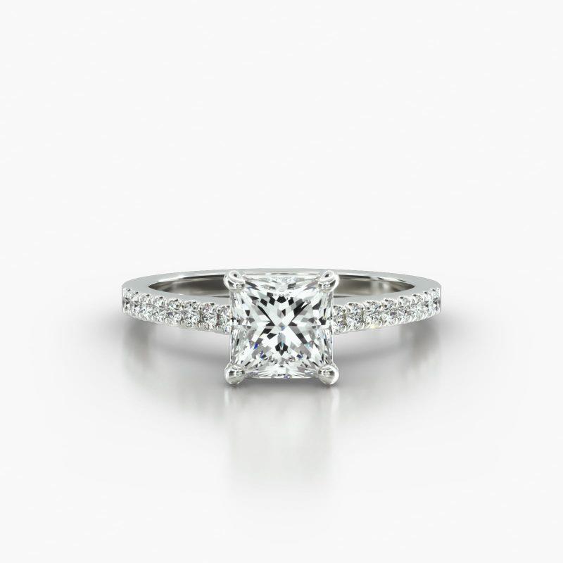 PRINCESS OR CUSHION CATHEDRAL CLASSIC BASKET - A