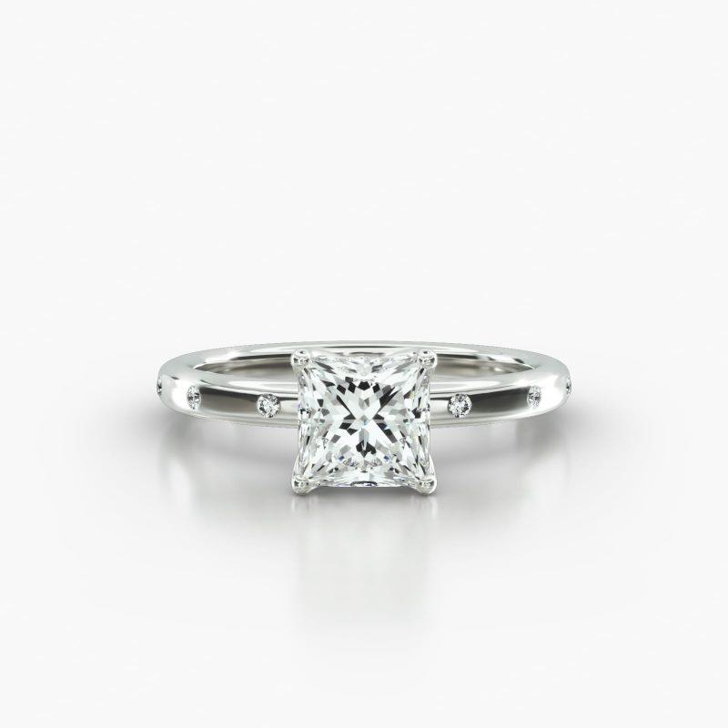 PRINCESS OR CUSHION GYPSY FOUR TULIP BASKET - A